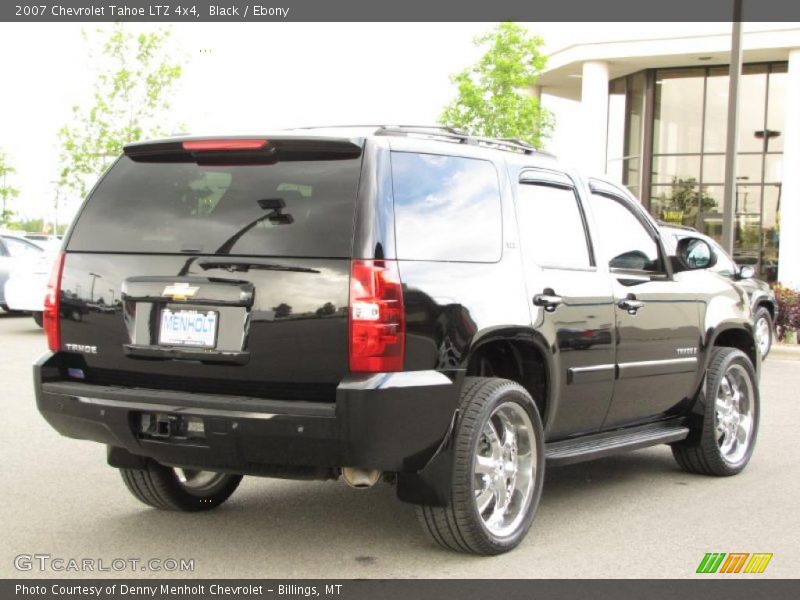 Black / Ebony 2007 Chevrolet Tahoe LTZ 4x4
