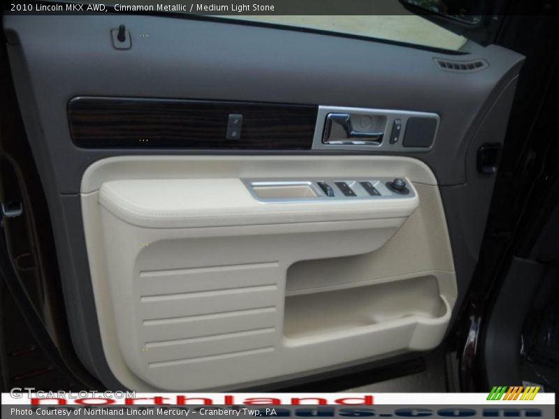 Cinnamon Metallic / Medium Light Stone 2010 Lincoln MKX AWD