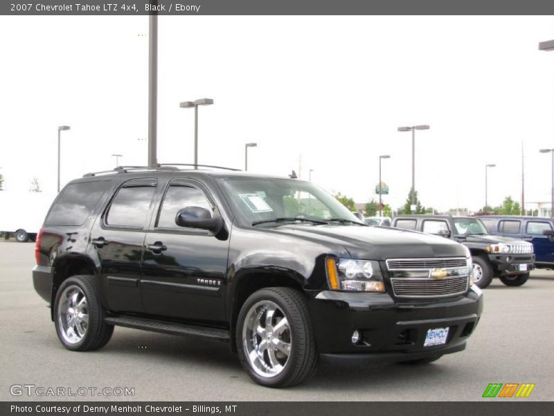 Black / Ebony 2007 Chevrolet Tahoe LTZ 4x4