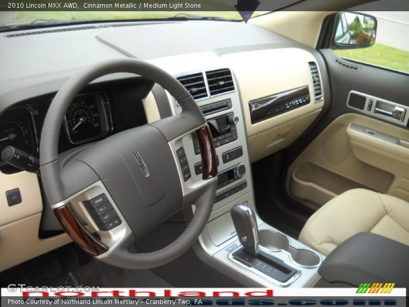 Cinnamon Metallic / Medium Light Stone 2010 Lincoln MKX AWD