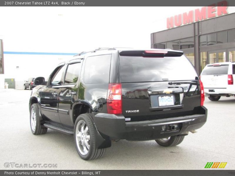 Black / Ebony 2007 Chevrolet Tahoe LTZ 4x4