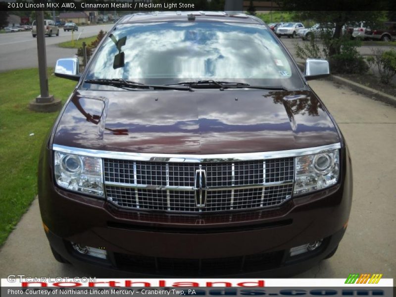 Cinnamon Metallic / Medium Light Stone 2010 Lincoln MKX AWD