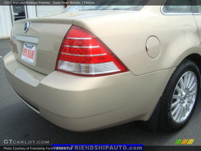 Dune Pearl Metallic / Pebble 2007 Mercury Montego Premier