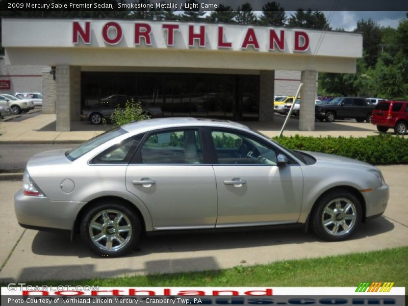 Smokestone Metallic / Light Camel 2009 Mercury Sable Premier Sedan