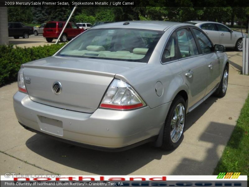 Smokestone Metallic / Light Camel 2009 Mercury Sable Premier Sedan
