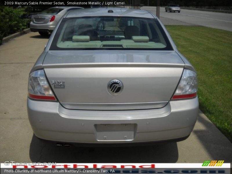 Smokestone Metallic / Light Camel 2009 Mercury Sable Premier Sedan