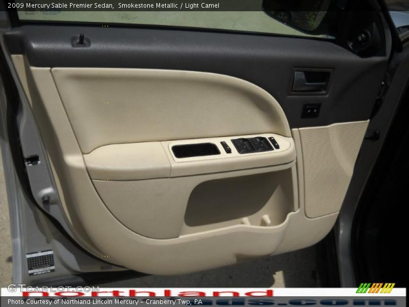 Smokestone Metallic / Light Camel 2009 Mercury Sable Premier Sedan