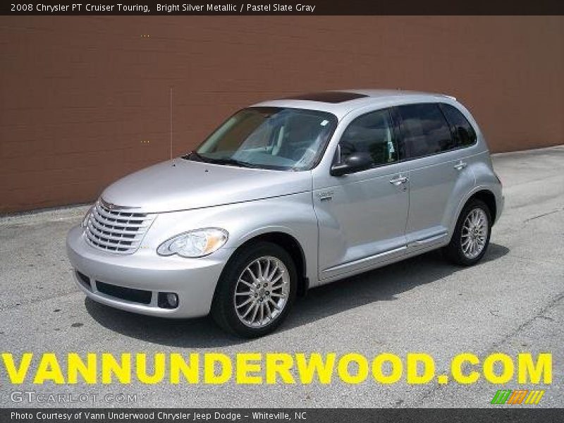 Bright Silver Metallic / Pastel Slate Gray 2008 Chrysler PT Cruiser Touring