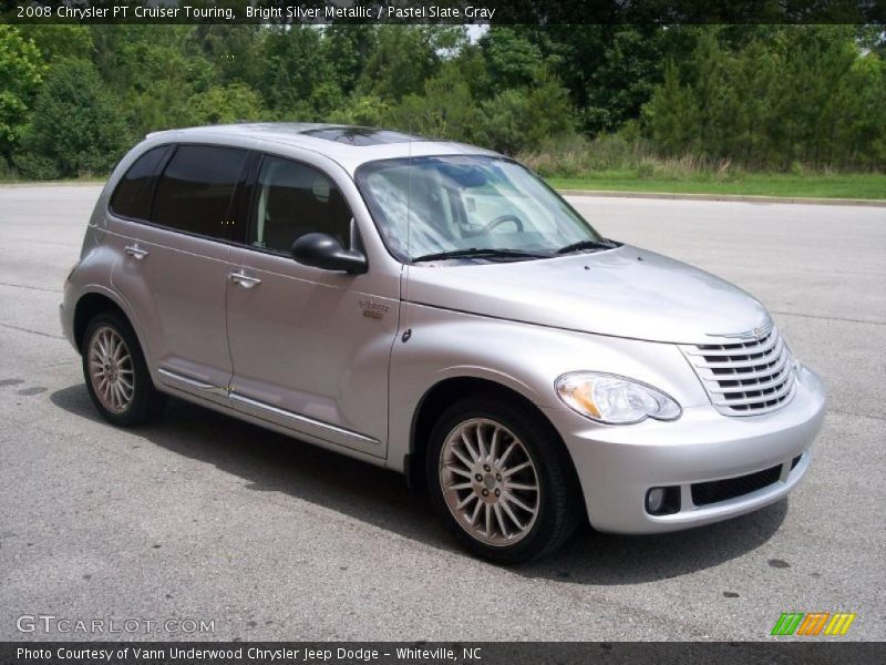 Bright Silver Metallic / Pastel Slate Gray 2008 Chrysler PT Cruiser Touring