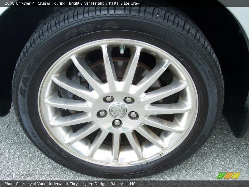 Bright Silver Metallic / Pastel Slate Gray 2008 Chrysler PT Cruiser Touring