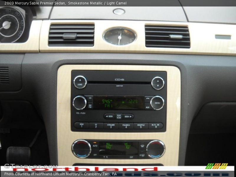 Smokestone Metallic / Light Camel 2009 Mercury Sable Premier Sedan