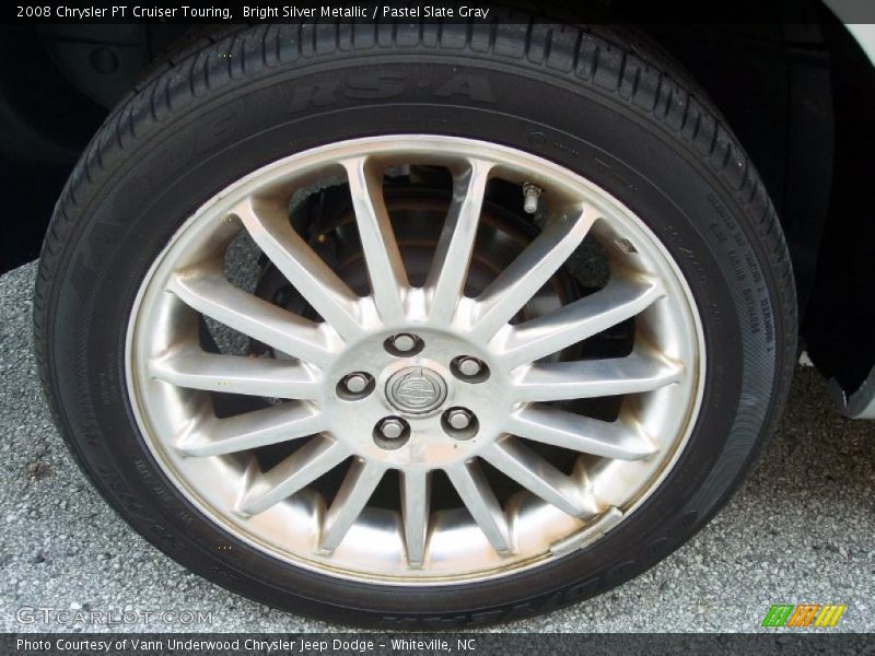 Bright Silver Metallic / Pastel Slate Gray 2008 Chrysler PT Cruiser Touring