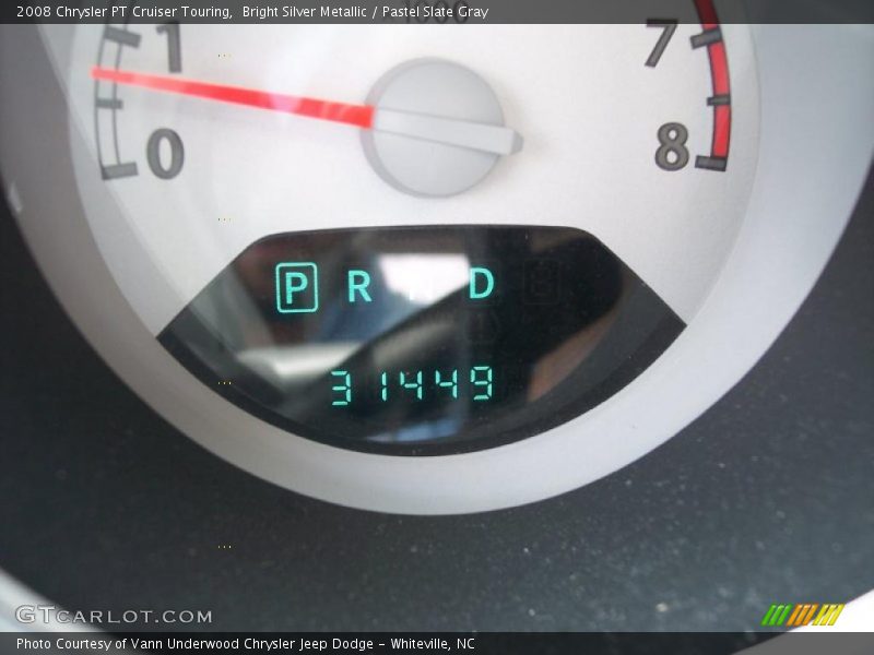 Bright Silver Metallic / Pastel Slate Gray 2008 Chrysler PT Cruiser Touring