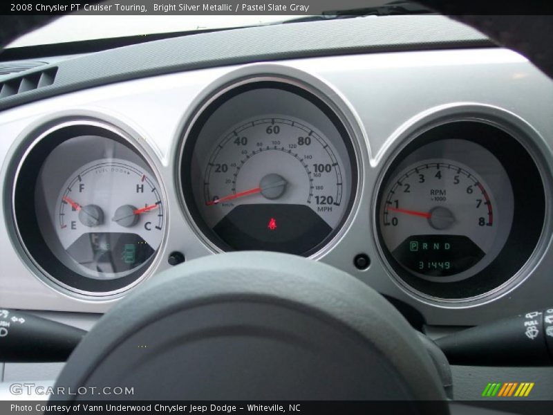 Bright Silver Metallic / Pastel Slate Gray 2008 Chrysler PT Cruiser Touring