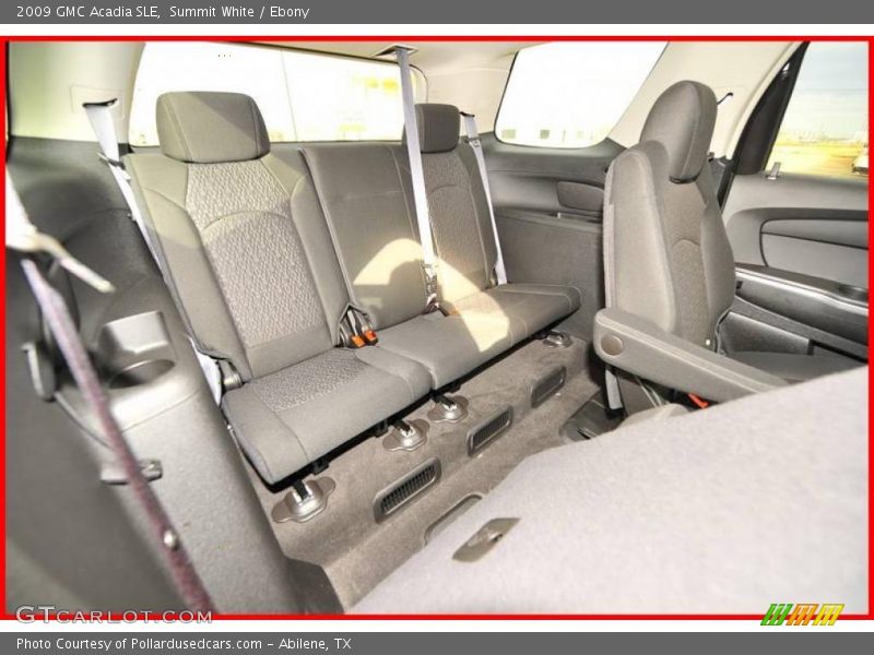 Summit White / Ebony 2009 GMC Acadia SLE