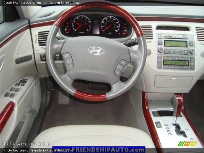 Golden Beige / Gray 2008 Hyundai Azera Limited
