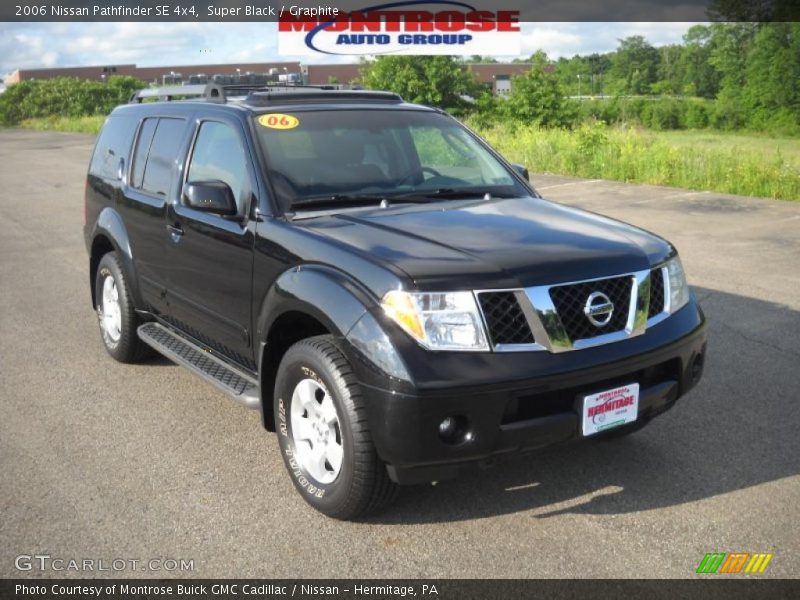 Super Black / Graphite 2006 Nissan Pathfinder SE 4x4