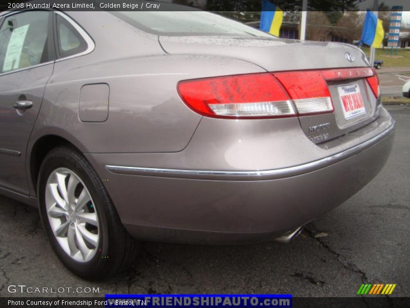 Golden Beige / Gray 2008 Hyundai Azera Limited
