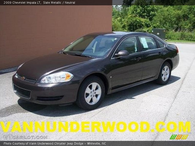 Slate Metallic / Neutral 2009 Chevrolet Impala LT