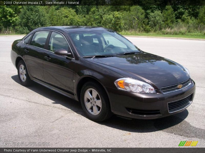 Slate Metallic / Neutral 2009 Chevrolet Impala LT