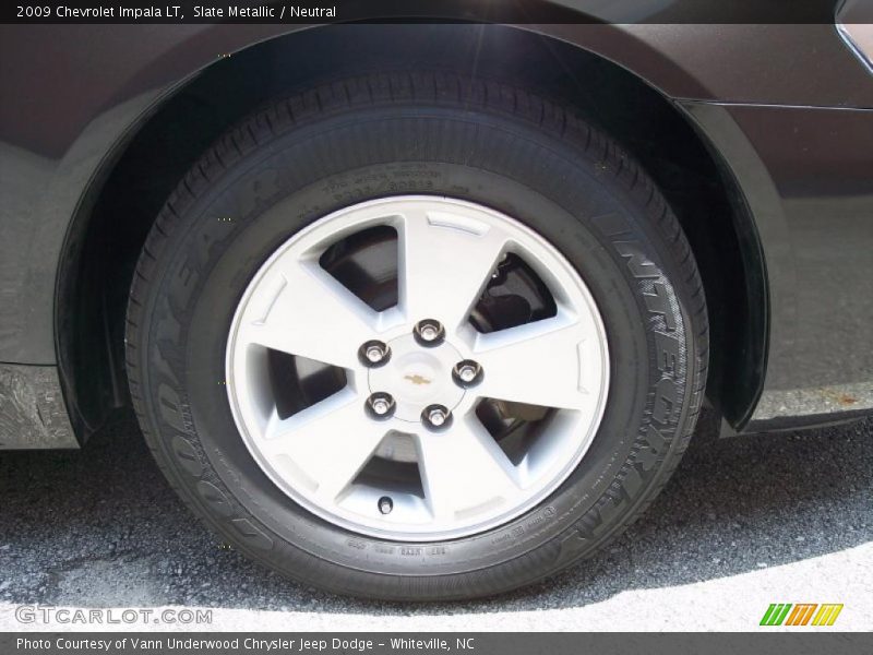 Slate Metallic / Neutral 2009 Chevrolet Impala LT