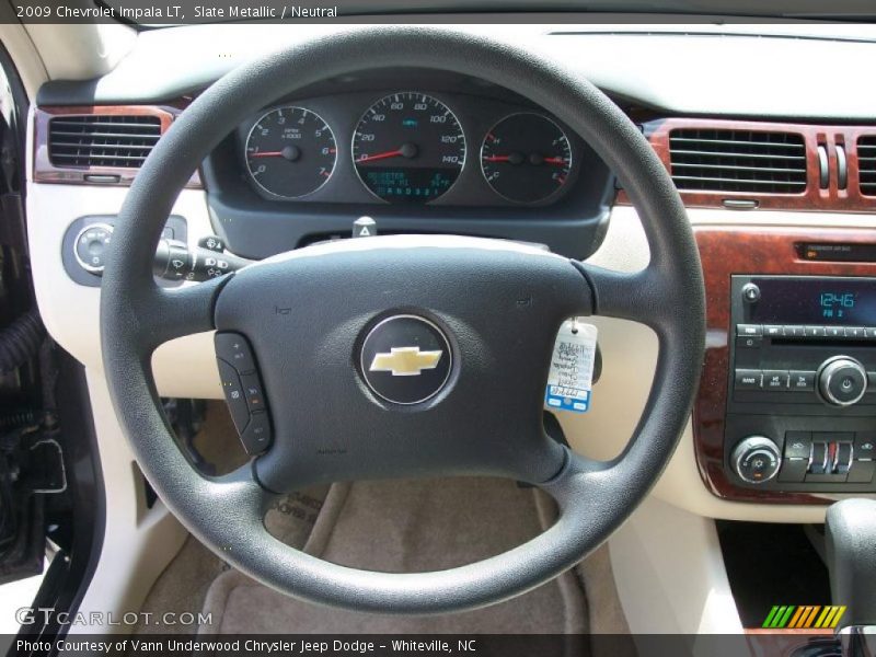Slate Metallic / Neutral 2009 Chevrolet Impala LT