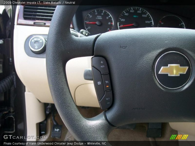 Slate Metallic / Neutral 2009 Chevrolet Impala LT