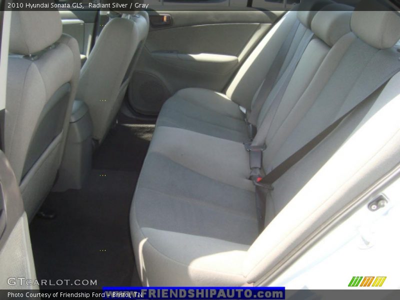 Radiant Silver / Gray 2010 Hyundai Sonata GLS