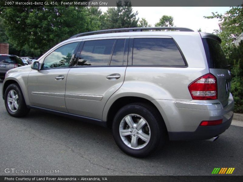 Pewter Metallic / Ash Grey 2007 Mercedes-Benz GL 450
