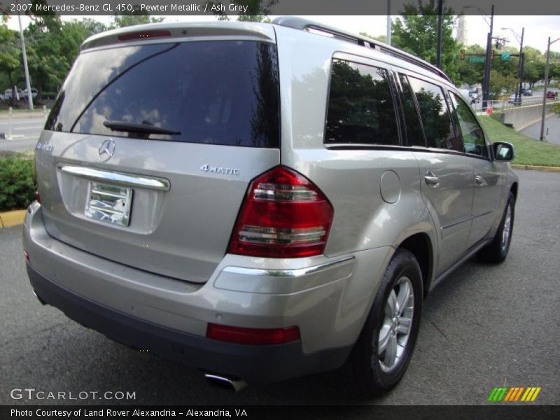 Pewter Metallic / Ash Grey 2007 Mercedes-Benz GL 450