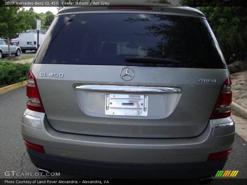 Pewter Metallic / Ash Grey 2007 Mercedes-Benz GL 450