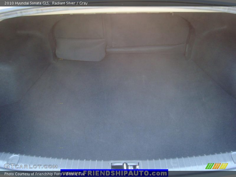 Radiant Silver / Gray 2010 Hyundai Sonata GLS