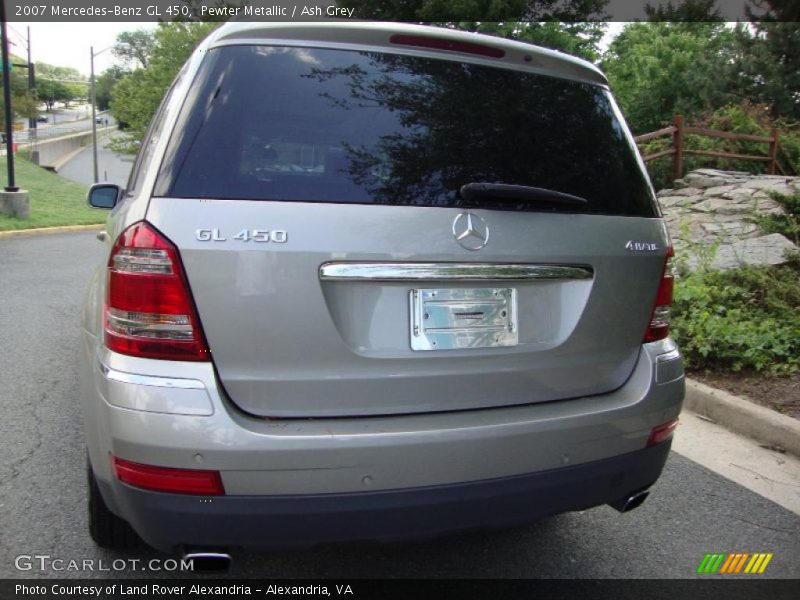 Pewter Metallic / Ash Grey 2007 Mercedes-Benz GL 450