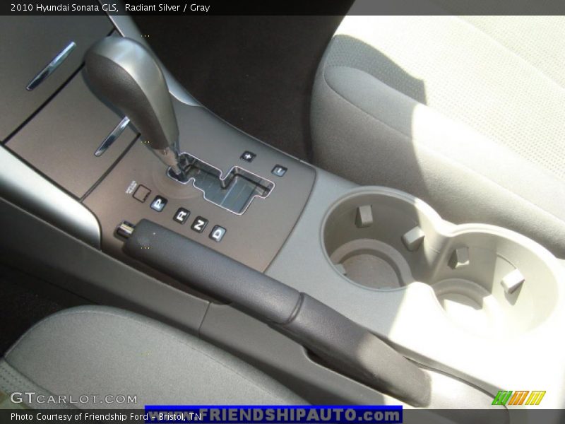 Radiant Silver / Gray 2010 Hyundai Sonata GLS