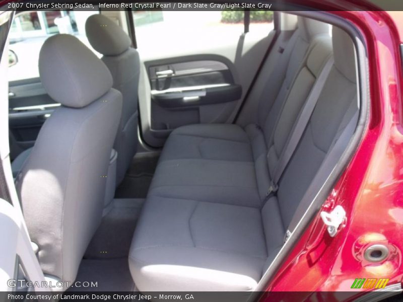 Inferno Red Crystal Pearl / Dark Slate Gray/Light Slate Gray 2007 Chrysler Sebring Sedan