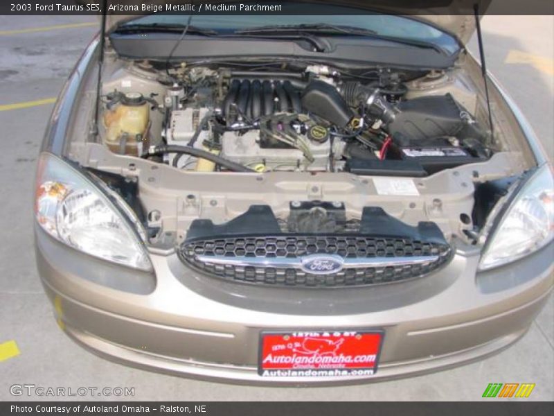 Arizona Beige Metallic / Medium Parchment 2003 Ford Taurus SES