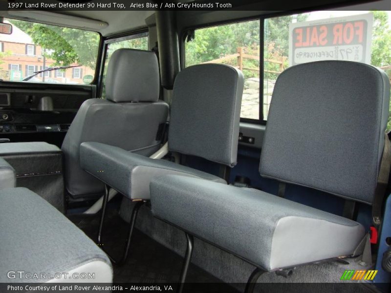 Aries Blue / Ash Grey Hounds Tooth 1997 Land Rover Defender 90 Hard Top