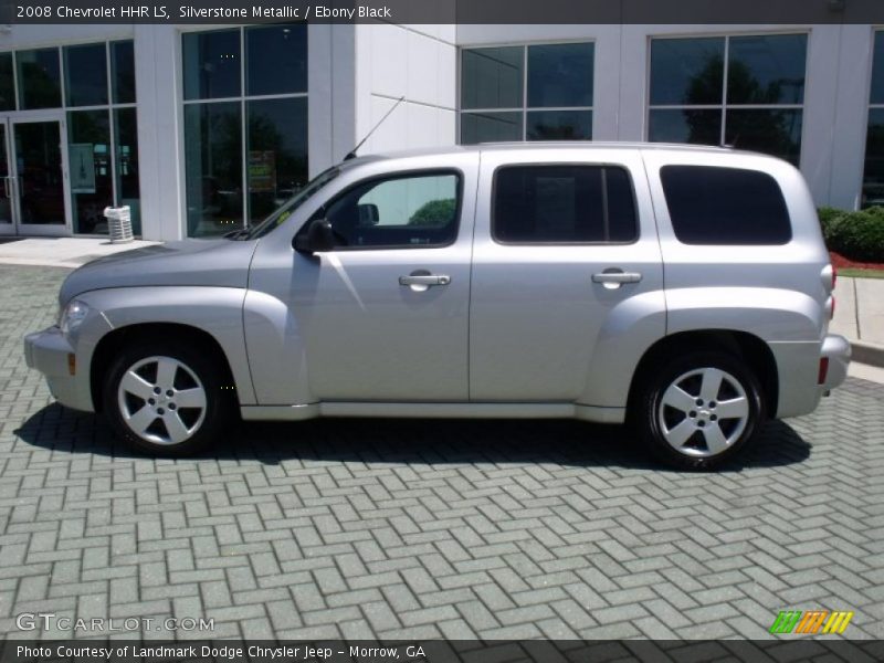 Silverstone Metallic / Ebony Black 2008 Chevrolet HHR LS