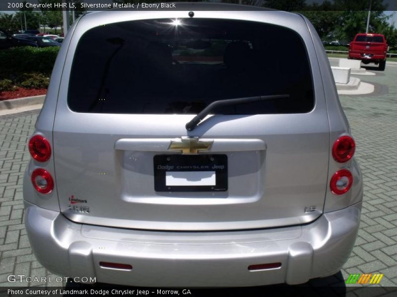 Silverstone Metallic / Ebony Black 2008 Chevrolet HHR LS