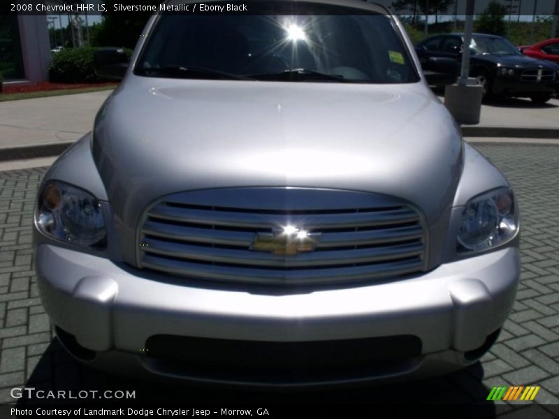 Silverstone Metallic / Ebony Black 2008 Chevrolet HHR LS