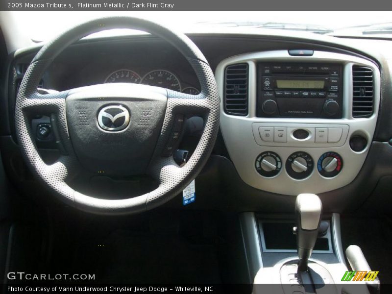 Platinum Metallic / Dark Flint Gray 2005 Mazda Tribute s