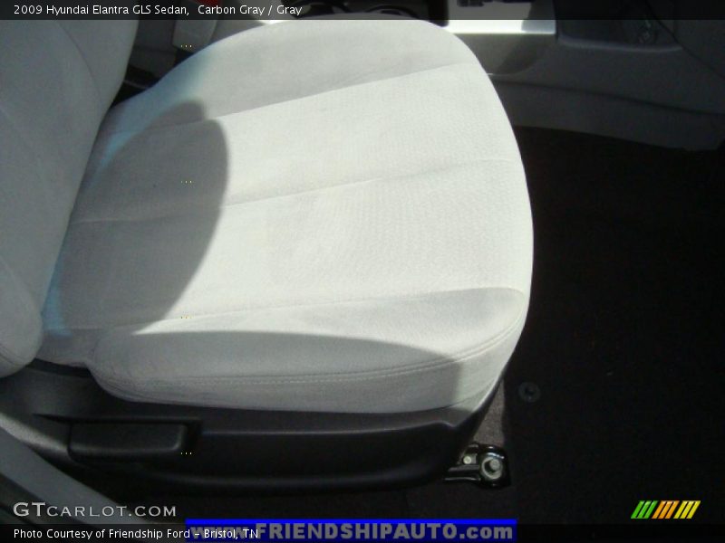 Carbon Gray / Gray 2009 Hyundai Elantra GLS Sedan