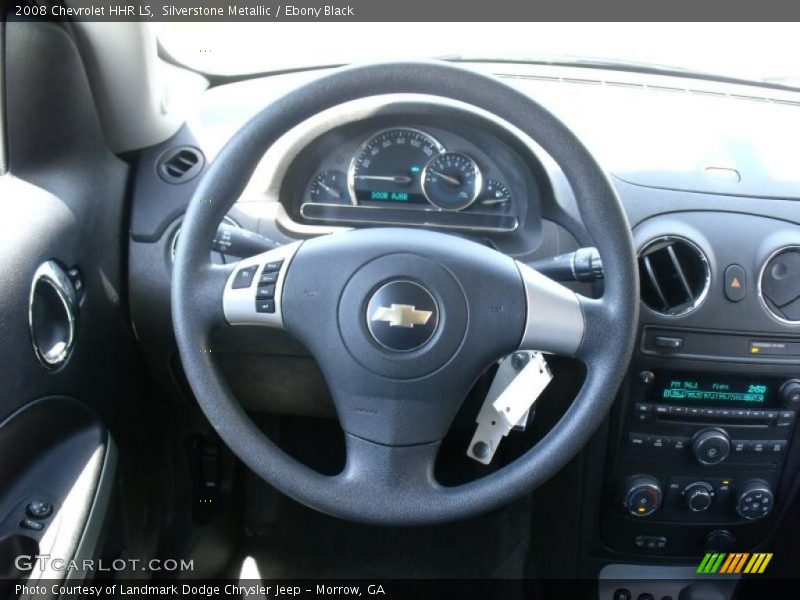 Silverstone Metallic / Ebony Black 2008 Chevrolet HHR LS