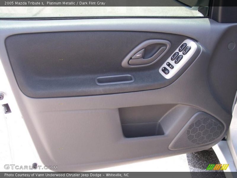 Platinum Metallic / Dark Flint Gray 2005 Mazda Tribute s