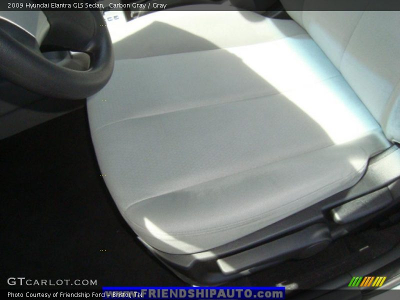 Carbon Gray / Gray 2009 Hyundai Elantra GLS Sedan