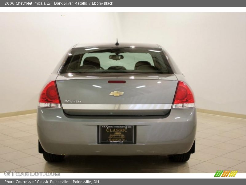 Dark Silver Metallic / Ebony Black 2006 Chevrolet Impala LS