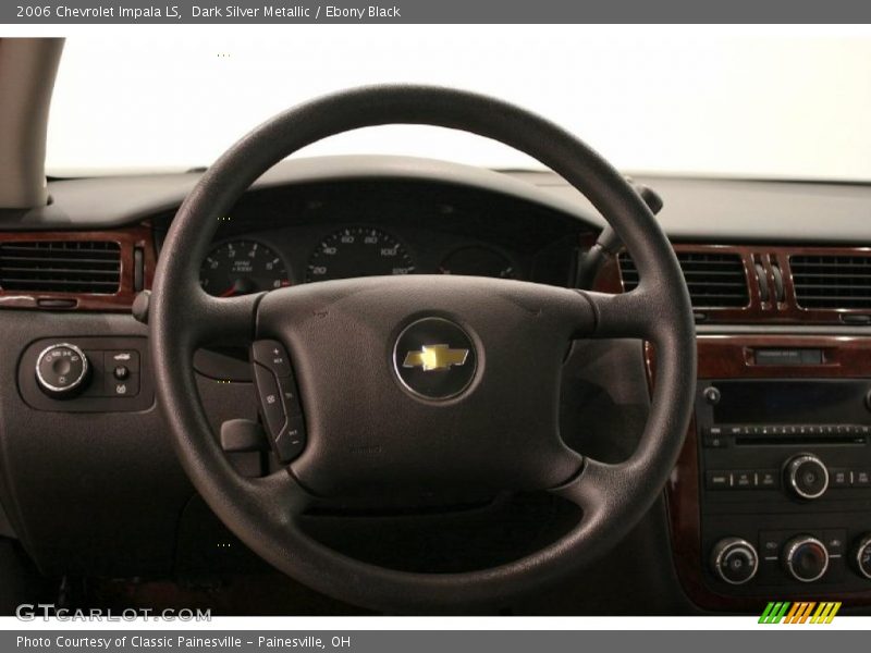Dark Silver Metallic / Ebony Black 2006 Chevrolet Impala LS