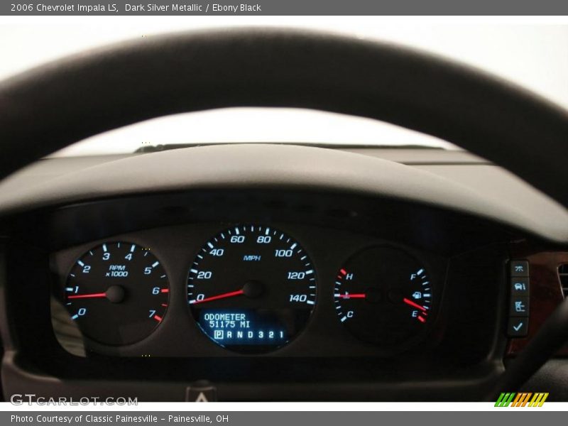 Dark Silver Metallic / Ebony Black 2006 Chevrolet Impala LS