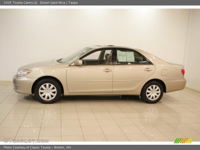 Desert Sand Mica / Taupe 2005 Toyota Camry LE