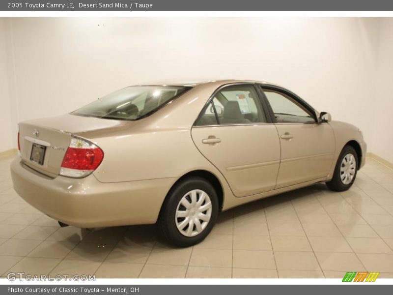 Desert Sand Mica / Taupe 2005 Toyota Camry LE